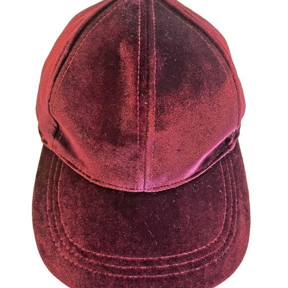 Chaps Accessories - NWT Chaps Women's Velvet Wine Fashion Hat One Size Soft Baseball Cap Headwear
